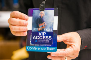 Joe Walsh VIP access card