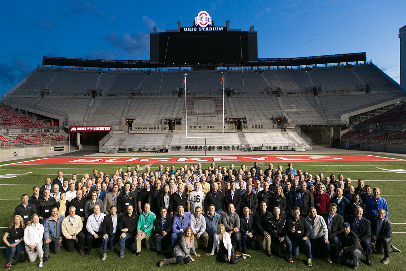 Group photo at Ohio State