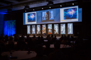 Keynote with ultrawide and multi-panel LED screens