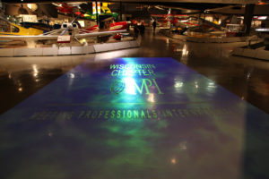 Custom floor projection