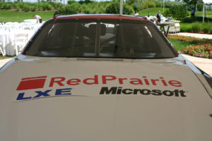 Red Prairie race car