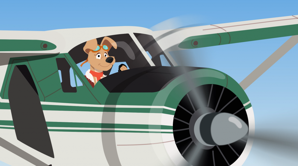 Scout 3D character animation