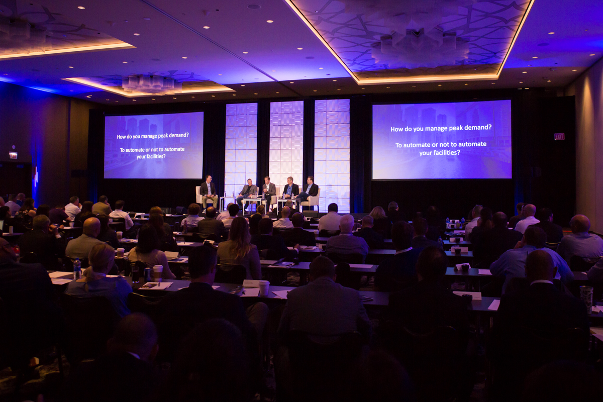 A photo of the speaker panel at the envista event that took place at Loews Chicago produced by Tri-Marq.