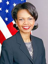 A headshot of Condoleeza Rice, a speaker at a recent Tri-Marq event.