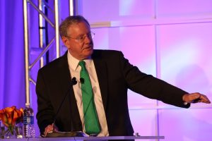 Steve Forbes as the keynote speaker for a recent Tri-Marq event.