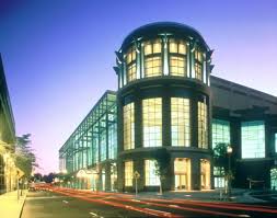A photo of the front entrance to the Rhode Island Convention Center, the site of a recent event produced by Tri-Marq.